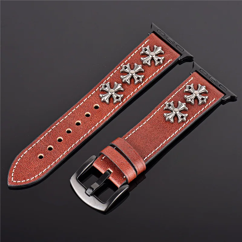Bracelet Band for Apple Watch strap 42mm 38mm Leather Sports loop For iWatch 4/5 band 44mm 40mm correa apple watch series 3/2/1
Bracelet Band for Apple Watch strap 42mm 38mm Leather Sports loop For iWatch 4/5 band 44mm 40mm correa apple watch series 3/2/1