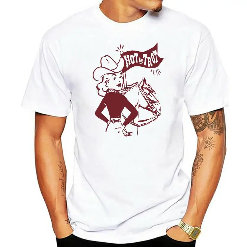 Hot to trot Cowgirl T-Shirt Women Graphic Casual Stylish Slogan Tee 100% Cotton Grunge Kawaii Tops Hipster girl tshirts
Hot to trot Cowgirl T-Shirt Women Graphic Casual Stylish Slogan Tee 100% Cotton Grunge Kawaii Tops Hipster girl tshirts