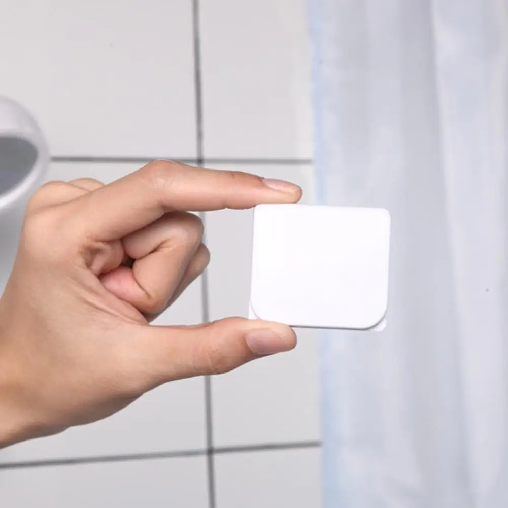 White 6Pcs High Quality Self Adhesive Shower Curtain Clips Splash ABS Windproof Stop Clips Easy to Use for Bathroom
White 6Pcs High Quality Self Adhesive Shower Curtain Clips Splash ABS Windproof Stop Clips Easy to Use for Bathroom