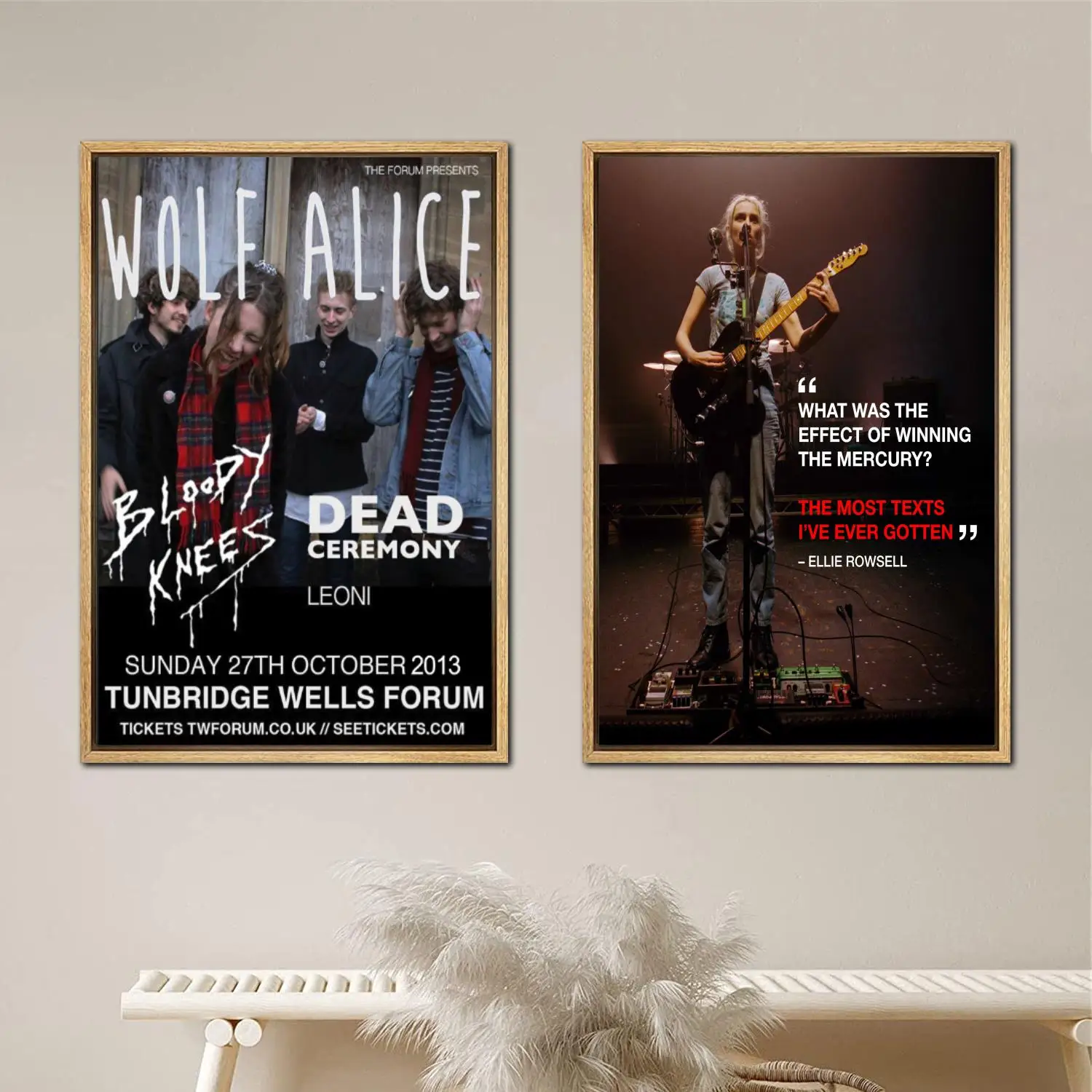 

Wolf Alice Poster Painting 24x36 Wall Art Canvas Posters room decor Modern Family bedroom Decoration Art wall decor