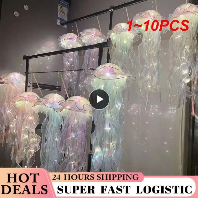 1~10PCS Jellyfish Lamp, Portable Flower Lamp, Girl Room Atmosphere Decoration Lamp, Bedroom Night Lamp, Home Decoration
1~10PCS Jellyfish Lamp, Portable Flower Lamp, Girl Room Atmosphere Decoration Lamp, Bedroom Night Lamp, Home Decoration