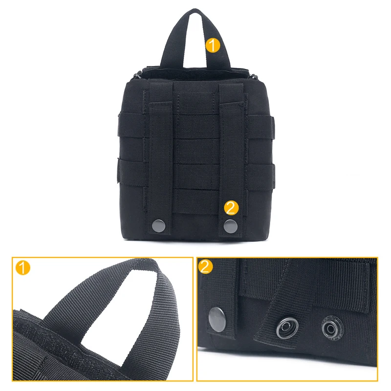 Tactical First Aid Kit Wear-resistant Multifunctional Outdoor Utility Survival Hunting Medic Bag Waist Pack Military EDC Pouch
Tactical First Aid Kit Wear-resistant Multifunctional Outdoor Utility Survival Hunting Medic Bag Waist Pack Military EDC Pouch