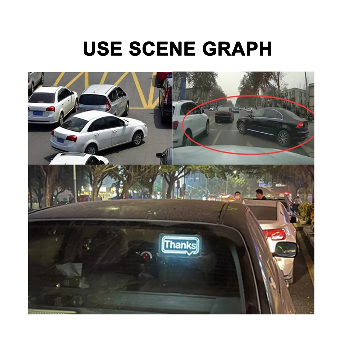 Car Rear Window Thanks Light Auto Remote Control Driving Etiquette Lights Sign Display Light RGB LED Lamp
Car Rear Window Thanks Light Auto Remote Control Driving Etiquette Lights Sign Display Light RGB LED Lamp