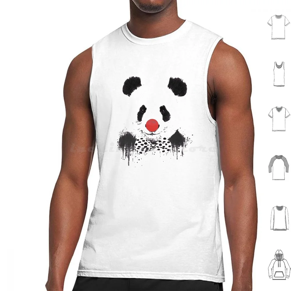 Clown Panda Tank Tops Vest Sleeveless Panda Animal Clown Humor Funny Black And White Red Balazs Solti Illustration Balazssolti
Clown Panda Tank Tops Vest Sleeveless Panda Animal Clown Humor Funny Black And White Red Balazs Solti Illustration Balazssolti
