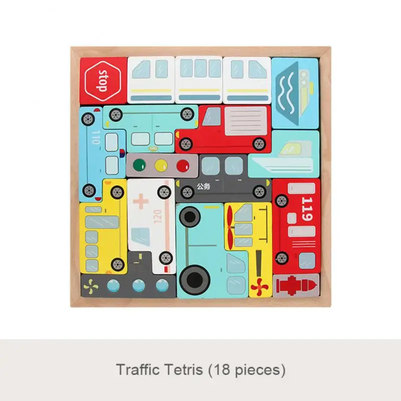 Infant Toys Educational Toys Parent-child Interaction Russian Animals Traffic Building Blocks Puzzle Blocks Gifts For Children
Infant Toys Educational Toys Parent-child Interaction Russian Animals Traffic Building Blocks Puzzle Blocks Gifts For Children