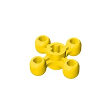 20PCS/lot High-tech Angular Wheel Cross Hole Parts 32072 Accessories Birck For Building Blocks Creative Block Toy For Children