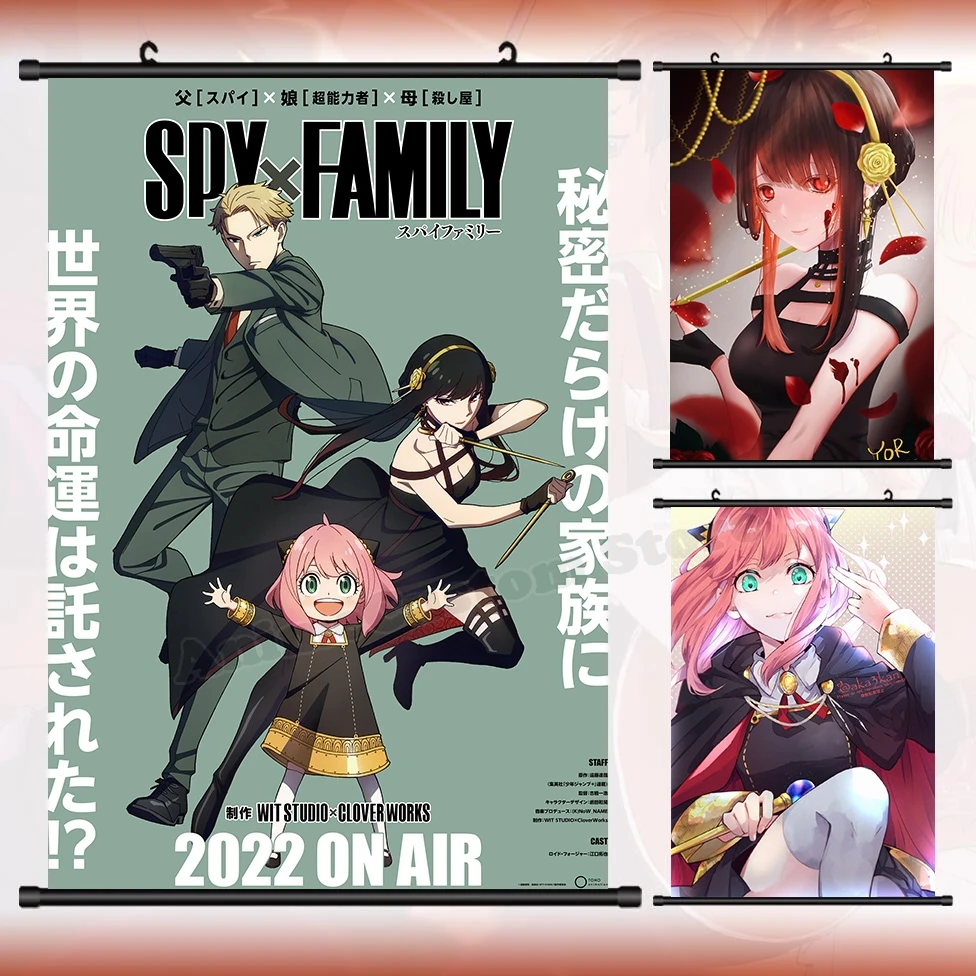 Anime SPY×FAMILY Twilight Yor Forger Anya Forger HD Wall Scroll Roll Painting Poster Hanging Picture Poster Cosplay Art Gift
Anime SPY×FAMILY Twilight Yor Forger Anya Forger HD Wall Scroll Roll Painting Poster Hanging Picture Poster Cosplay Art Gift