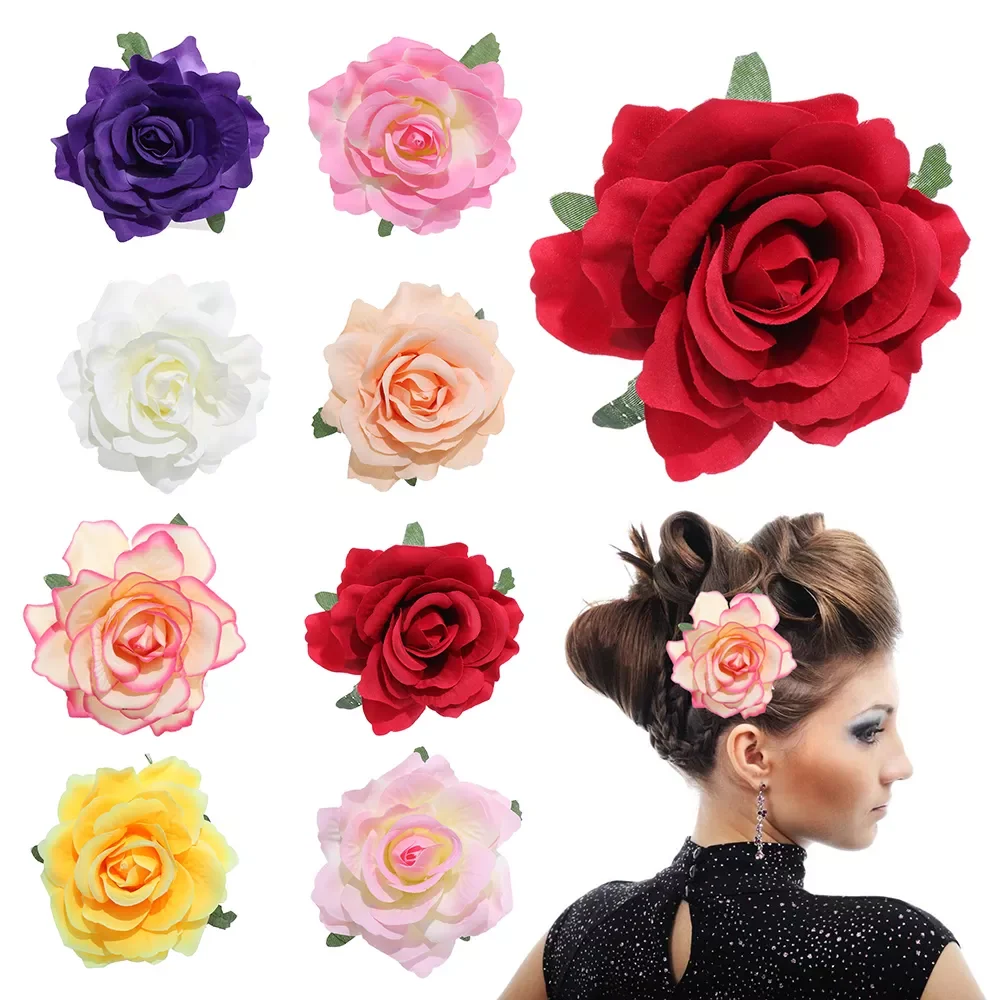 NEW IN Bridal Rose Flower Hairpins Wedding Brooch Bridesmaid Party Hairdress Barrettes Hairgrips Hair Styling Tools Accessories
NEW IN Bridal Rose Flower Hairpins Wedding Brooch Bridesmaid Party Hairdress Barrettes Hairgrips Hair Styling Tools Accessories
