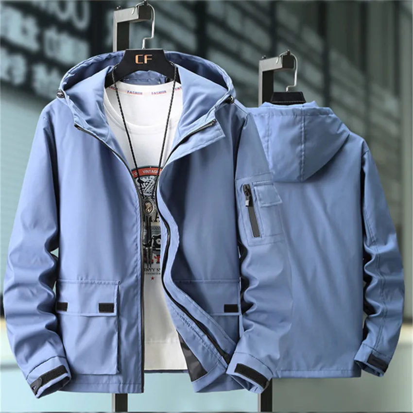 2022 Men Jacket Hooded Jackets Large Pocket Jackets Men Clothes Outwear Hip Hop Streetwear Autumn Casual Solid Jackets
2022 Men Jacket Hooded Jackets Large Pocket Jackets Men Clothes Outwear Hip Hop Streetwear Autumn Casual Solid Jackets