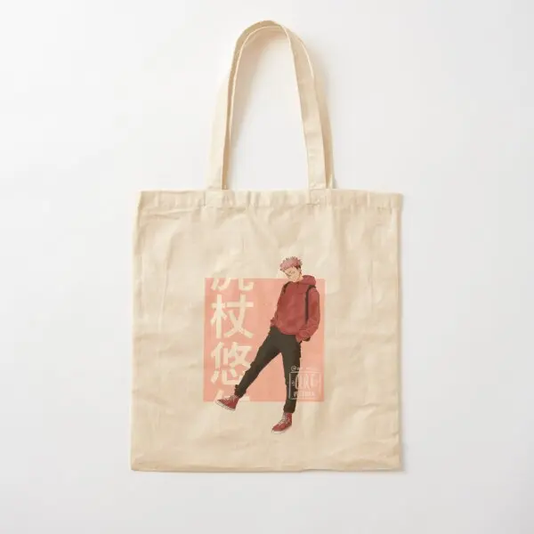 Itadori Yuji Cotton Canvas Bag Handbag Grocery Tote Shopper Foldable Reusable Fabric Casual Designer Women Printed Ladies
Itadori Yuji Cotton Canvas Bag Handbag Grocery Tote Shopper Foldable Reusable Fabric Casual Designer Women Printed Ladies