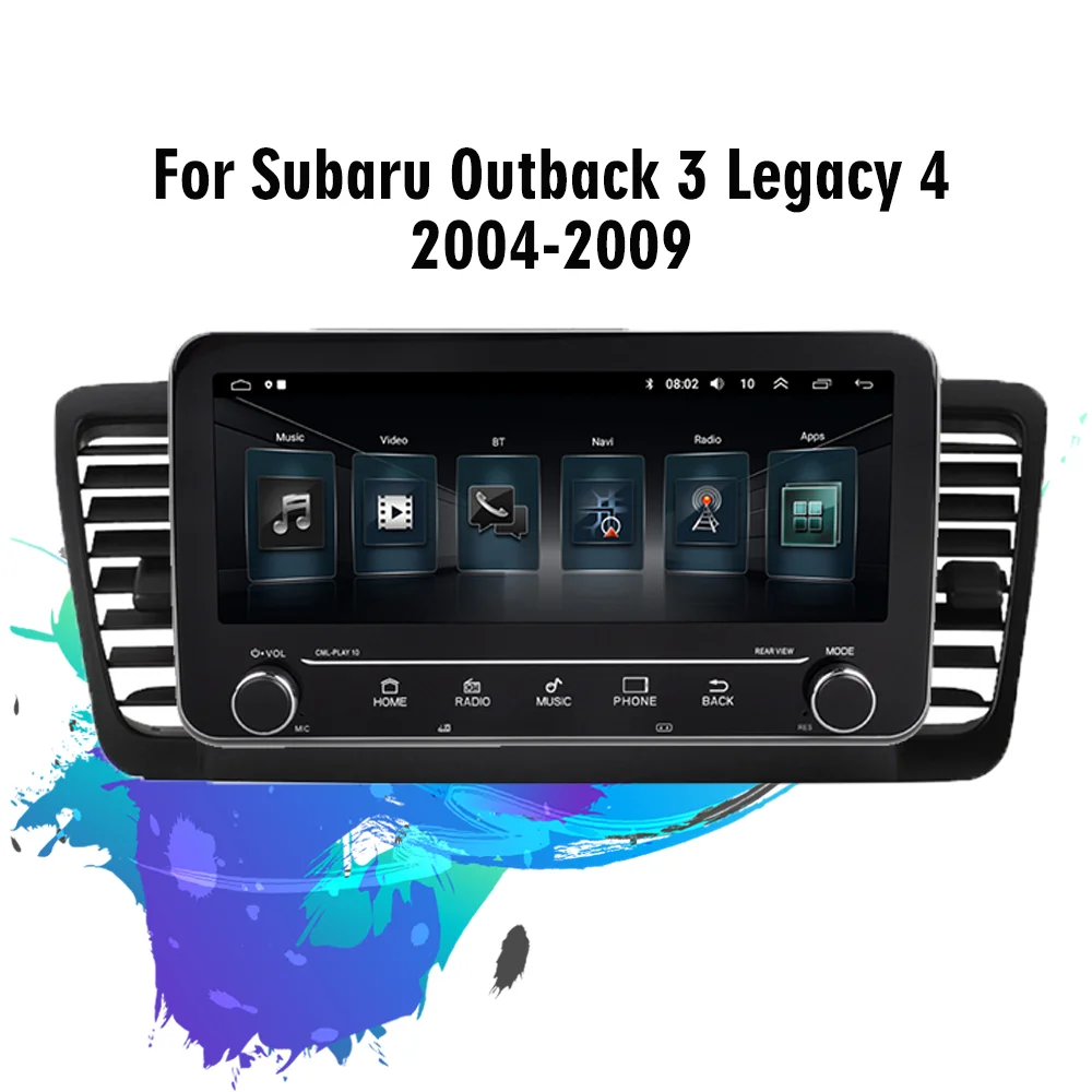 2din 10.25 Android For Subaru Outback 3 Legacy 4 2004-2009 Car Multimedia Video Player Audio FM BT GPS Navigation Head Unit
2din 10.25 Android For Subaru Outback 3 Legacy 4 2004-2009 Car Multimedia Video Player Audio FM BT GPS Navigation Head Unit