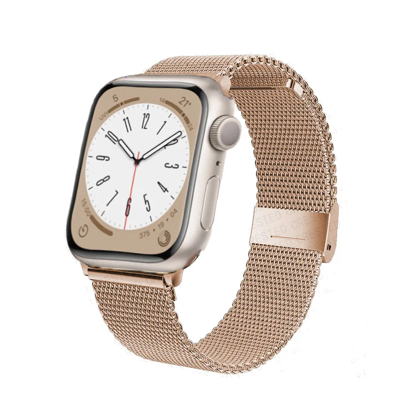 Milanese Loop Strap For Apple watch Band 44mm 40mm 45mm 41mm 38mm 42mm 40 45 mm bracelet iWatch Ultra Series 3 4 5 6 SE 7 8 49mm
Milanese Loop Strap For Apple watch Band 44mm 40mm 45mm 41mm 38mm 42mm 40 45 mm bracelet iWatch Ultra Series 3 4 5 6 SE 7 8 49mm