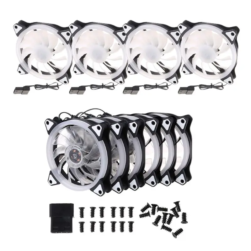 1Set 120MM Computer PC Laptop for Case Cooling Fan Adjustable RGB LED Light Cool
1Set 120MM Computer PC Laptop for Case Cooling Fan Adjustable RGB LED Light Cool