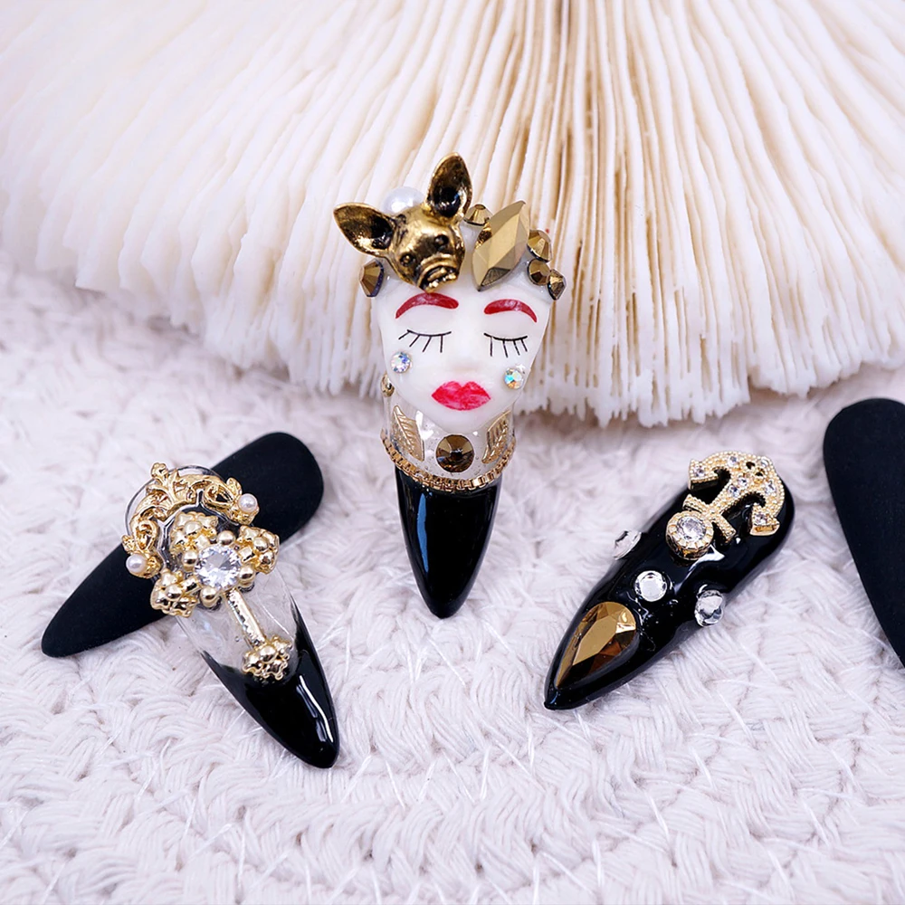 Eye-closed Women Mask Alloy Nail Charms 5pcs Red Lips Sleep Lady Diamond Parts Japan Makeup Geisha Pearls Flower Metal Ornaments
Eye-closed Women Mask Alloy Nail Charms 5pcs Red Lips Sleep Lady Diamond Parts Japan Makeup Geisha Pearls Flower Metal Ornaments