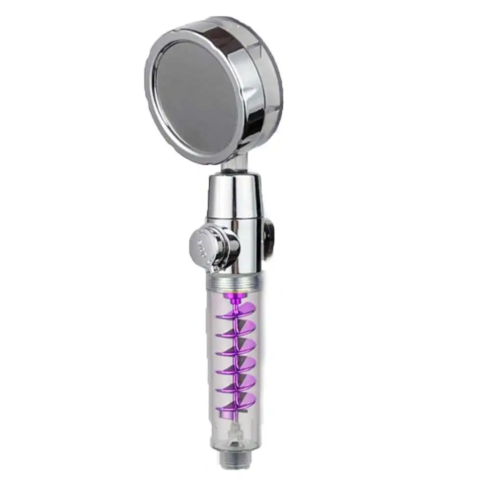 Spiral Turbocharged Shower Head Water Saving Flow 360° Rotating With Small Fan High Pressure Spray Shower Head For Bathroom
Spiral Turbocharged Shower Head Water Saving Flow 360° Rotating With Small Fan High Pressure Spray Shower Head For Bathroom