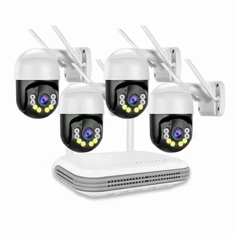 ICSEE Color Night Auto Human Tracking PTZ Camera 3MP Wifi NVR CCTV Wireless System 4ch Kits
ICSEE Color Night Auto Human Tracking PTZ Camera 3MP Wifi NVR CCTV Wireless System 4ch Kits