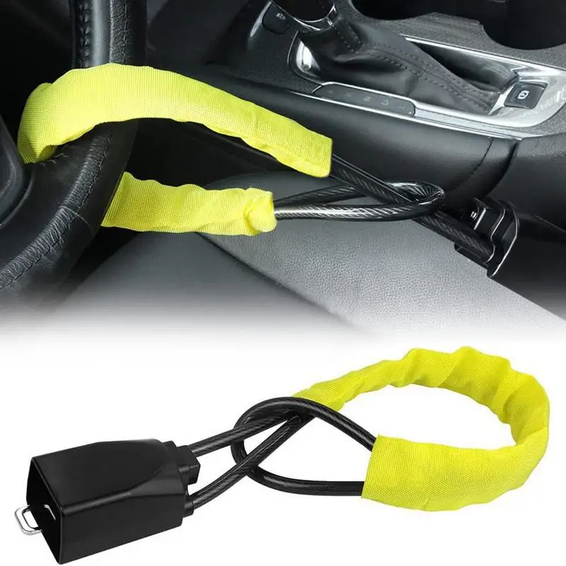 Universal Car Steering Wheel Lock Anti Theft Car Device Theft Prevention Car Lock Vehicles Safety Belts Lock Car Accessories
Universal Car Steering Wheel Lock Anti Theft Car Device Theft Prevention Car Lock Vehicles Safety Belts Lock Car Accessories