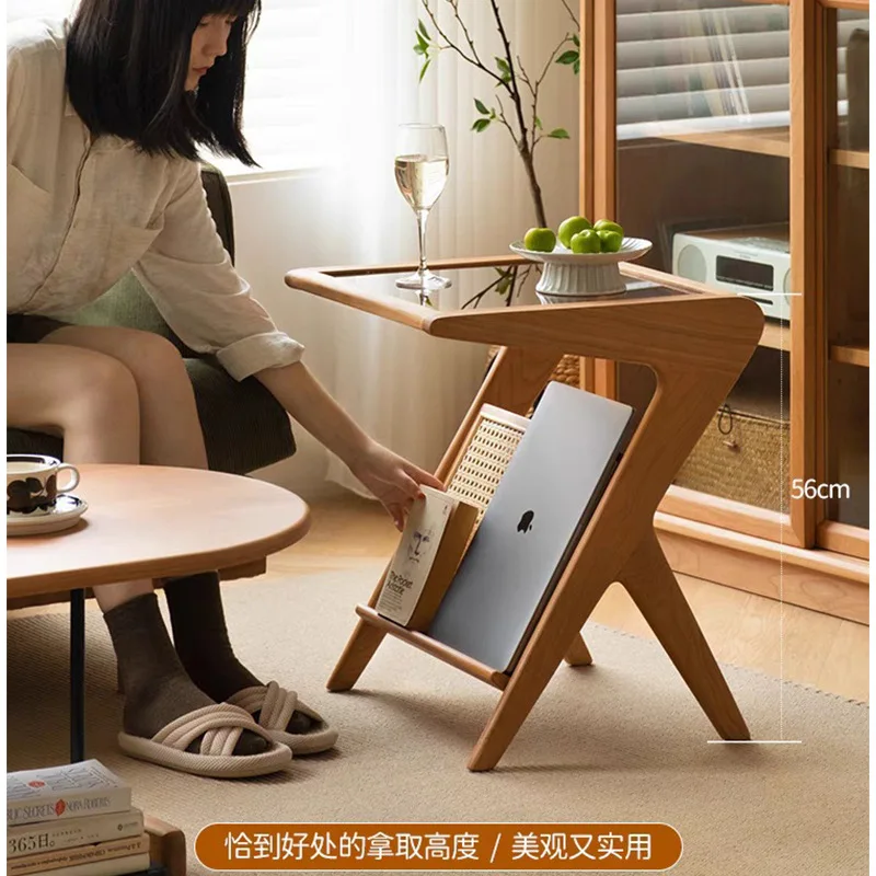 Wooden Medieval Side Table Sofa Coffee Desk Movable Cherry Wood Japanese Furniture Rattan Woven Mesita De Noche Home Furniture
Wooden Medieval Side Table Sofa Coffee Desk Movable Cherry Wood Japanese Furniture Rattan Woven Mesita De Noche Home Furniture