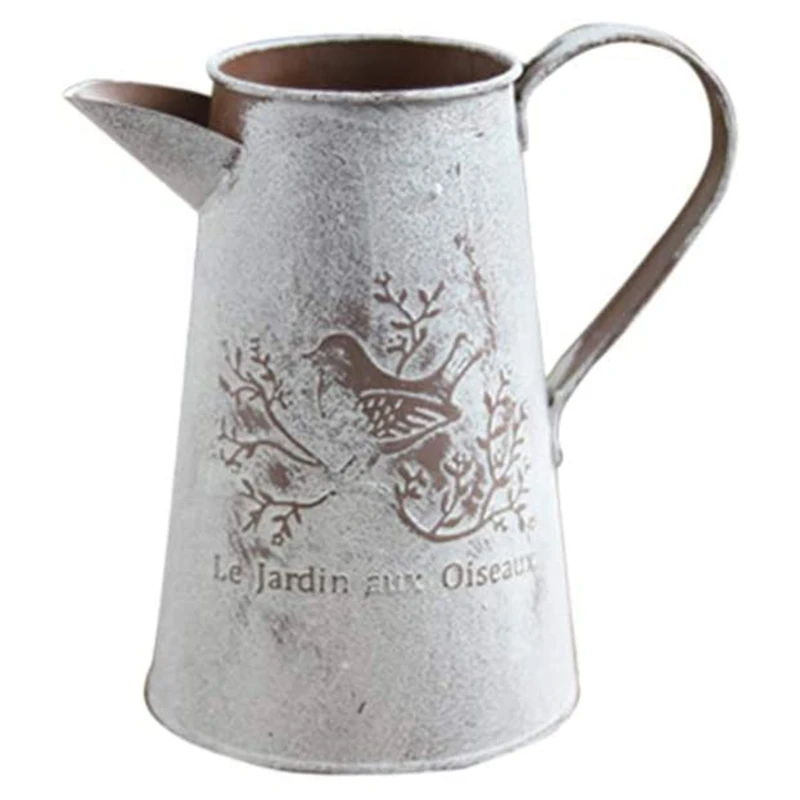 Watering Can Vase French Jug Home Decoration Garden Decoration Vase Flower Arrangement Iron Flower Making Gardening
Watering Can Vase French Jug Home Decoration Garden Decoration Vase Flower Arrangement Iron Flower Making Gardening