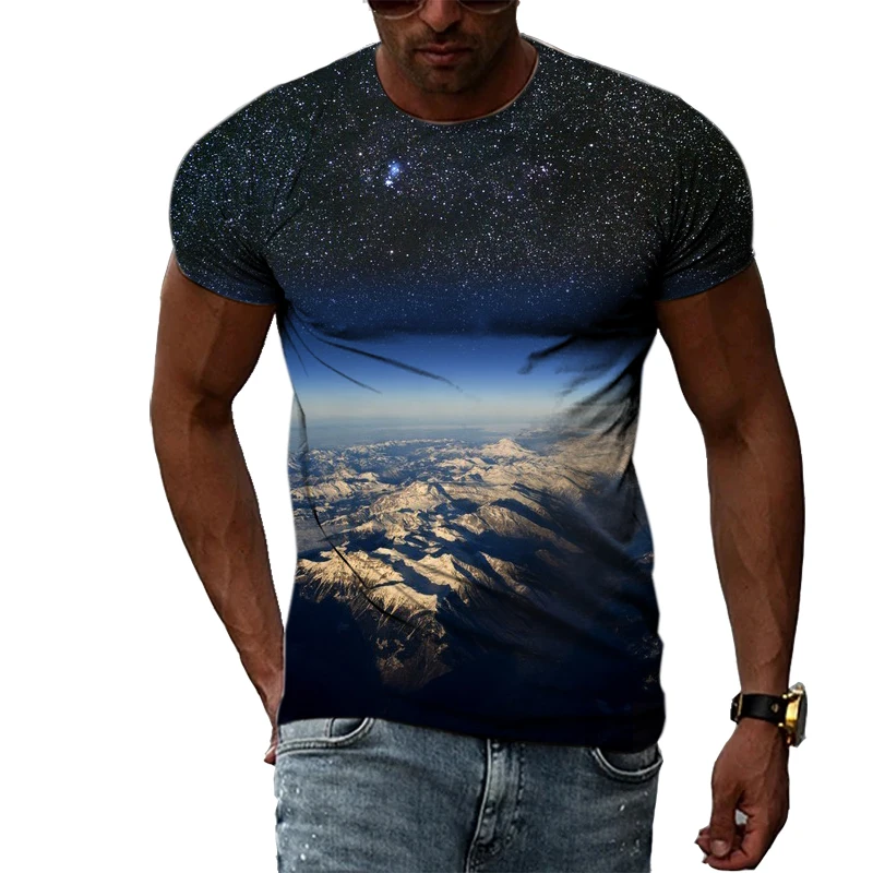 Summer Nebula 3D Printing Men's T-Shirt Short Sleeve O Neck Universe Starry Creative Design Fashion Casual Shirt
Summer Nebula 3D Printing Men's T-Shirt Short Sleeve O Neck Universe Starry Creative Design Fashion Casual Shirt