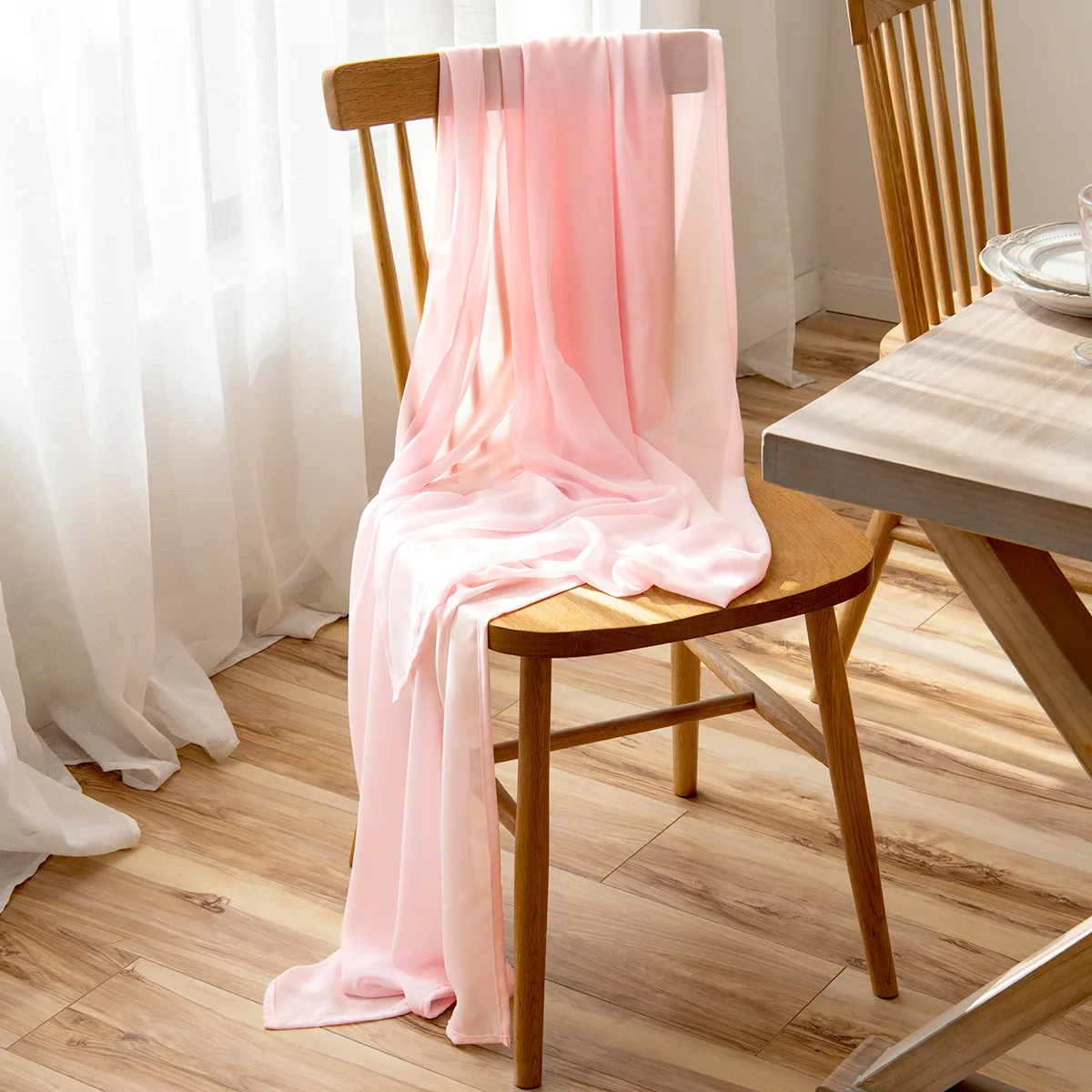 Sheer Chiffon Luxury Table Runner Country Wedding Decoration Birthday Table Runner Christmas Home Decoration Tablecloth 4 Sizes
Sheer Chiffon Luxury Table Runner Country Wedding Decoration Birthday Table Runner Christmas Home Decoration Tablecloth 4 Sizes