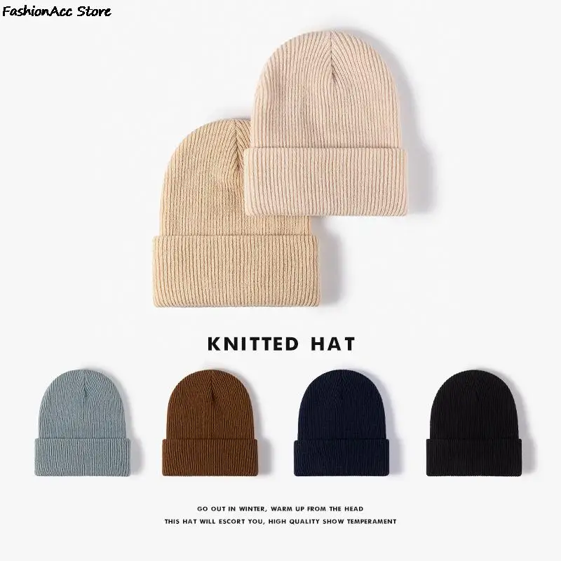 Winter Hats for Unisex Beanies Knitted Solid Cute Hat Lady Warmer Bonnet Casual Cap
Winter Hats for Unisex Beanies Knitted Solid Cute Hat Lady Warmer Bonnet Casual Cap