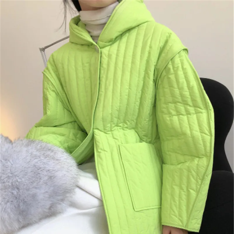 New 2022 Autumn Winter Women Jackets Quilted Puffer Parkas High-Quality Fashionable Warm Wild Lady Hooded Coats
New 2022 Autumn Winter Women Jackets Quilted Puffer Parkas High-Quality Fashionable Warm Wild Lady Hooded Coats