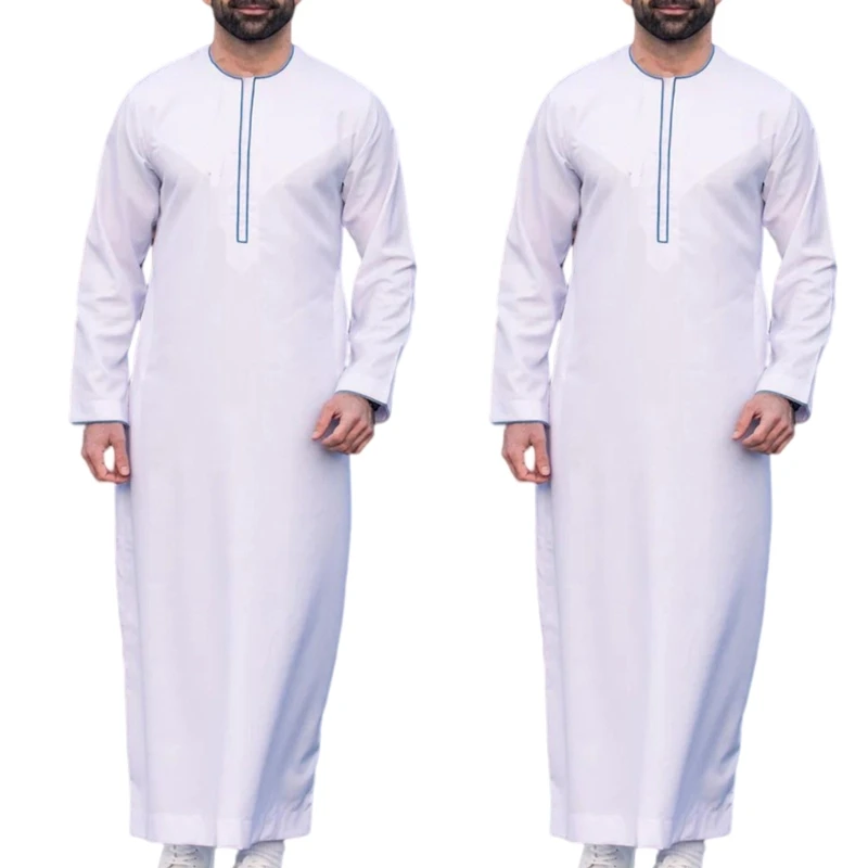 New style Mens Islamic Robe Muslim Ethnic Clothing Robe Kaftan Islamic Ethnic Arab Robes
New style Mens Islamic Robe Muslim Ethnic Clothing Robe Kaftan Islamic Ethnic Arab Robes