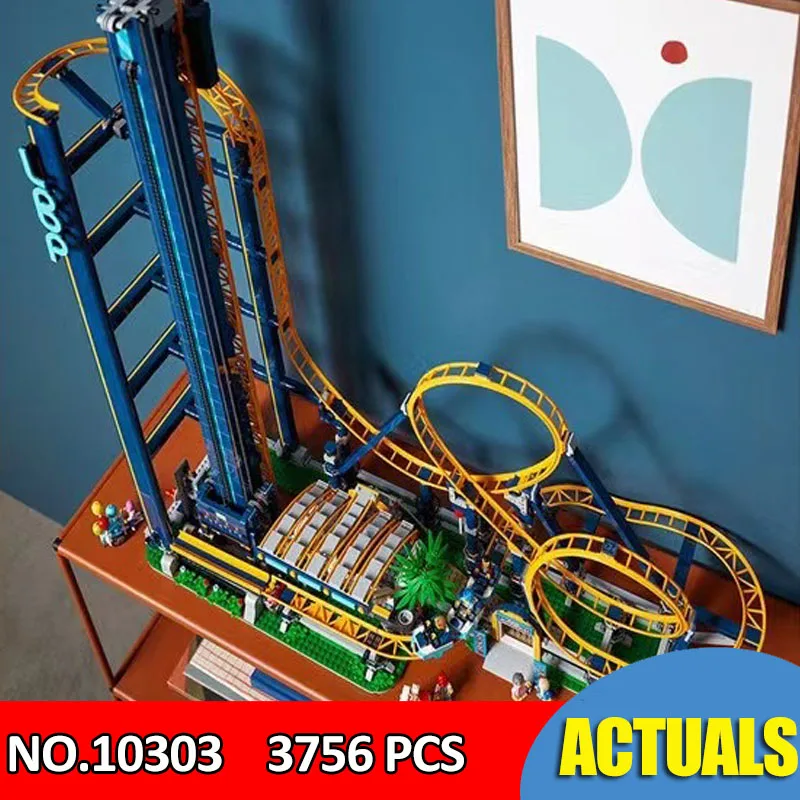 3756 шт., Детский конструктор «американские горки» 
3756 шт., Детский конструктор «американские горки»