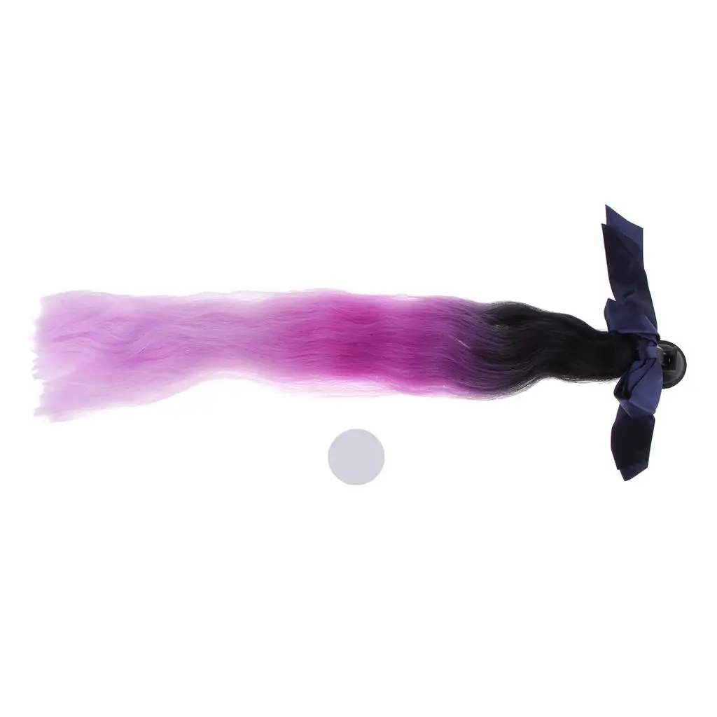 Helmet Hair Pigtails Gradient Ramp Helmet Ponytail with Suction Cup & Bowknot Without Helmet for Motorcycle Bike
Helmet Hair Pigtails Gradient Ramp Helmet Ponytail with Suction Cup & Bowknot Without Helmet for Motorcycle Bike