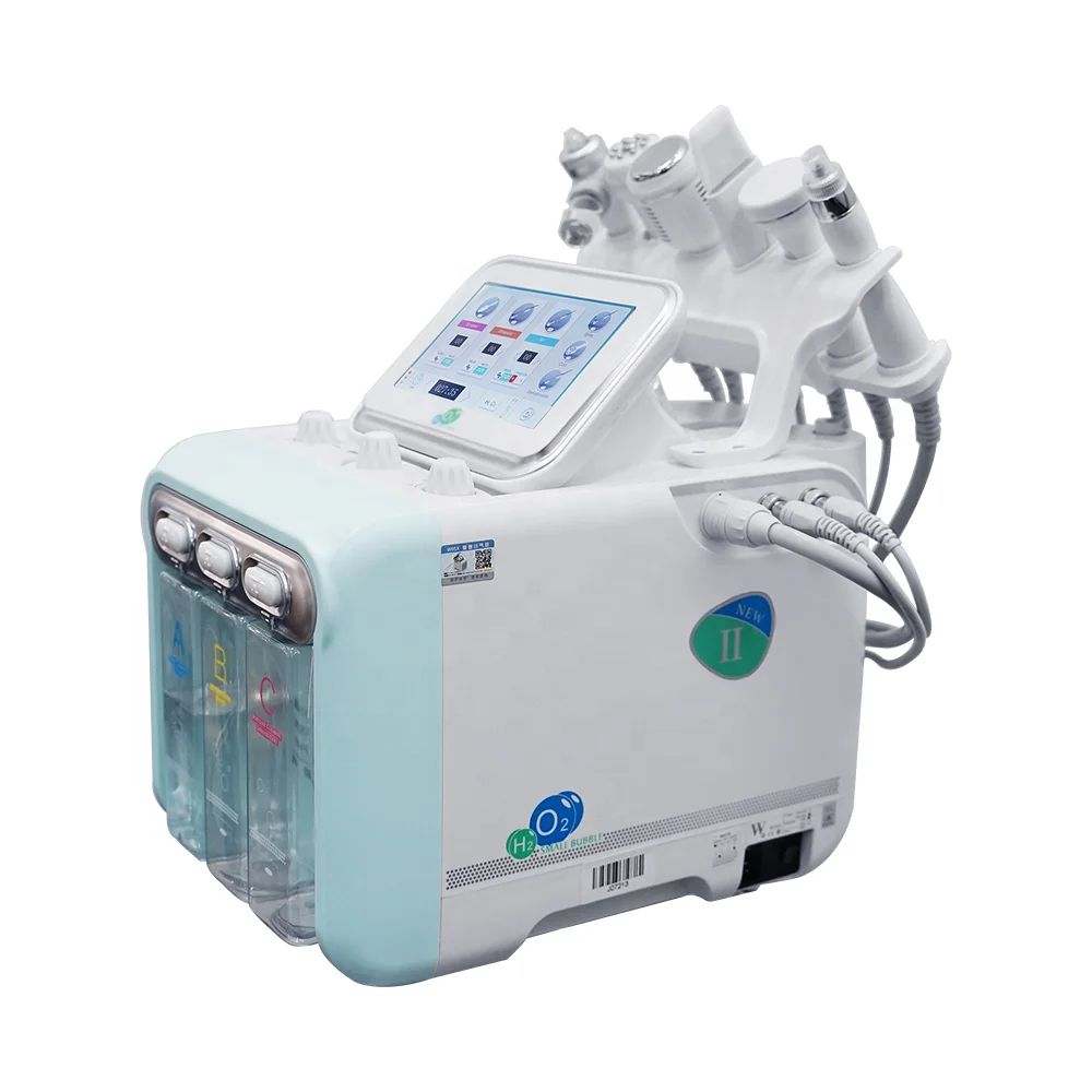 6 In 1 Hydra Dermabrasion Beauty Machine H2O2 Water Oxygen Small Bubble Peeling Cleansing Facial Care Beauty Equipment
6 In 1 Hydra Dermabrasion Beauty Machine H2O2 Water Oxygen Small Bubble Peeling Cleansing Facial Care Beauty Equipment