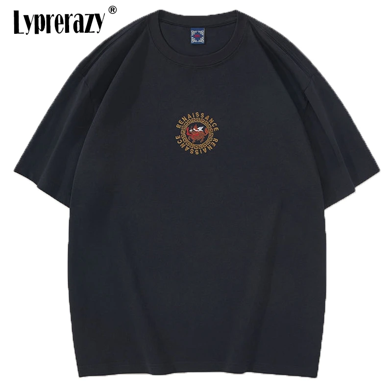 Lyprerazy футболка в китайском стиле с коротким рукавом и вышивкой летняя хлопковая уличная Мужская футболка
Lyprerazy футболка в китайском стиле с коротким рукавом и вышивкой летняя хлопковая уличная Мужская футболка