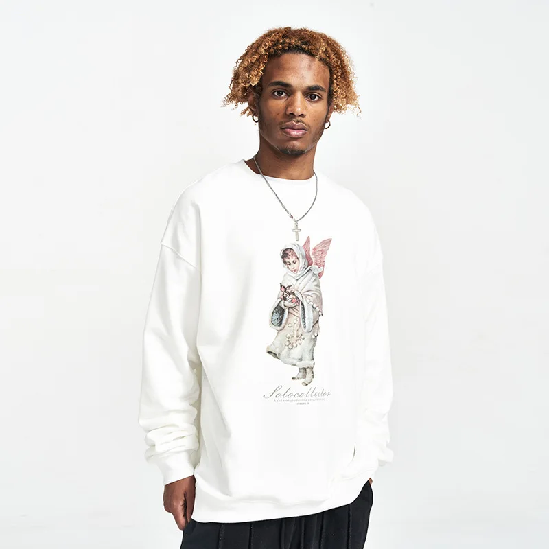 KINGONEDOM Men's Ultimate Cotton Sweatshirt Print Pullover Crewneck Long Sleeves Hoodies Independent Creation Clothes Men 2022
KINGONEDOM Men's Ultimate Cotton Sweatshirt Print Pullover Crewneck Long Sleeves Hoodies Independent Creation Clothes Men 2022