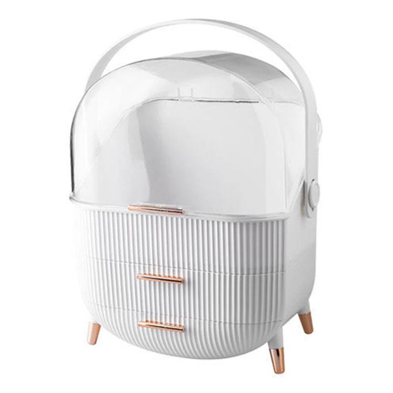 Fashion Big Capacity Cosmetic Storage Box Waterproof Dustproof Wide Application Multifunction Органайзер AsseBathroom Desktop
Fashion Big Capacity Cosmetic Storage Box Waterproof Dustproof Wide Application Multifunction Органайзер AsseBathroom Desktop