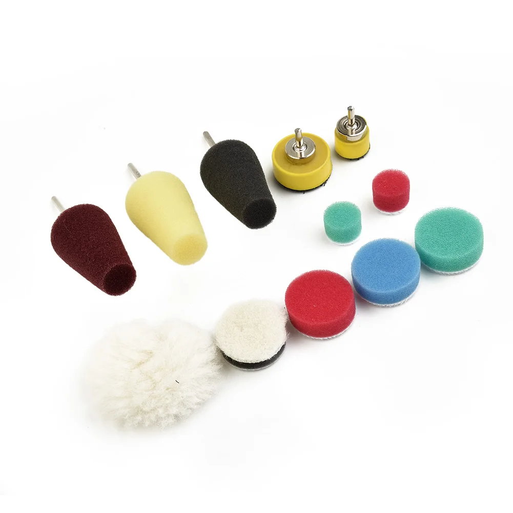 13pcs Car Washing Buffing Pad Polishing Sponge Wheel Detail Cleaning Accessories For Drill 0.5-1' Washable Buffing Sponge Parts
13pcs Car Washing Buffing Pad Polishing Sponge Wheel Detail Cleaning Accessories For Drill 0.5-1' Washable Buffing Sponge Parts