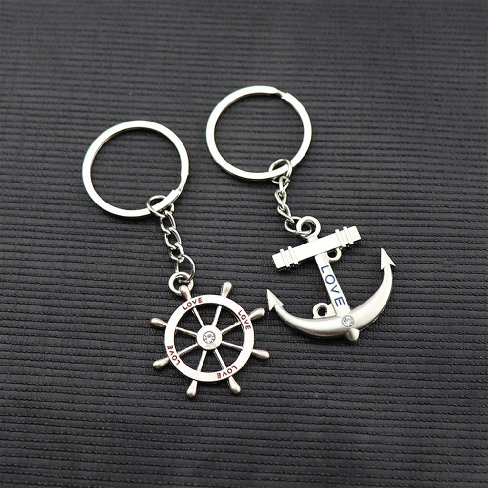 2022 Creative Rudder Ship Anchor Ship Pendant Metal Keychain New Car Keyring Bag Ornaments Accessories Couples Anniversary Gifts
2022 Creative Rudder Ship Anchor Ship Pendant Metal Keychain New Car Keyring Bag Ornaments Accessories Couples Anniversary Gifts