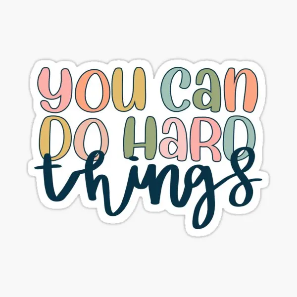You Can Do Hard Things 5PCS Stickers for Cartoon Room Decor Living Room Print Funny Anime Water Bottles Kid Background Bumper
You Can Do Hard Things 5PCS Stickers for Cartoon Room Decor Living Room Print Funny Anime Water Bottles Kid Background Bumper