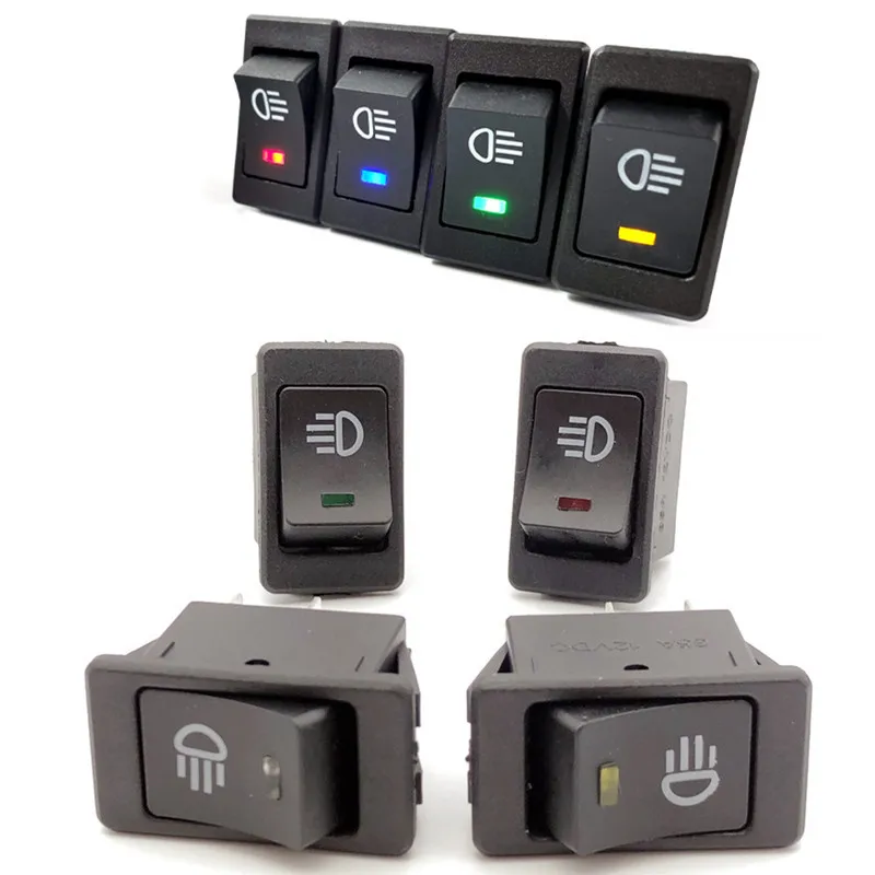 4 PCS,Car Fog Lights,Rocker Switch,Electrical Equipment With Lighting Power,ON-OFF,4 Pin,2 Position,35A Lndicator Light 12V DC
4 PCS,Car Fog Lights,Rocker Switch,Electrical Equipment With Lighting Power,ON-OFF,4 Pin,2 Position,35A Lndicator Light 12V DC