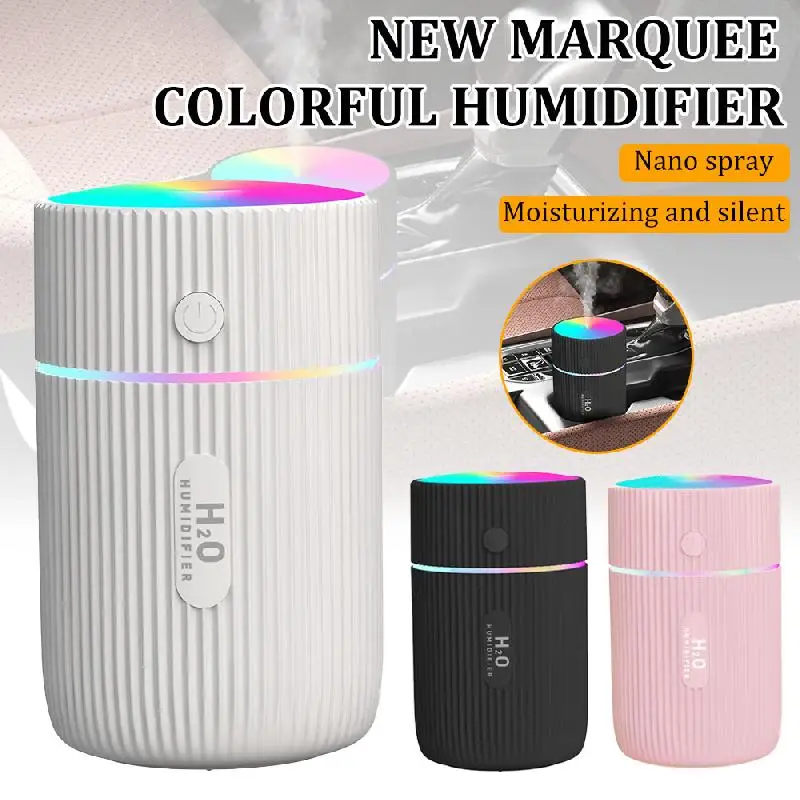 Mini Car Air Humidifier Portable Air Freshener With LED Night Light 2 Modes USB Power Oil Diffuser For Car Interior Accessories
Mini Car Air Humidifier Portable Air Freshener With LED Night Light 2 Modes USB Power Oil Diffuser For Car Interior Accessories