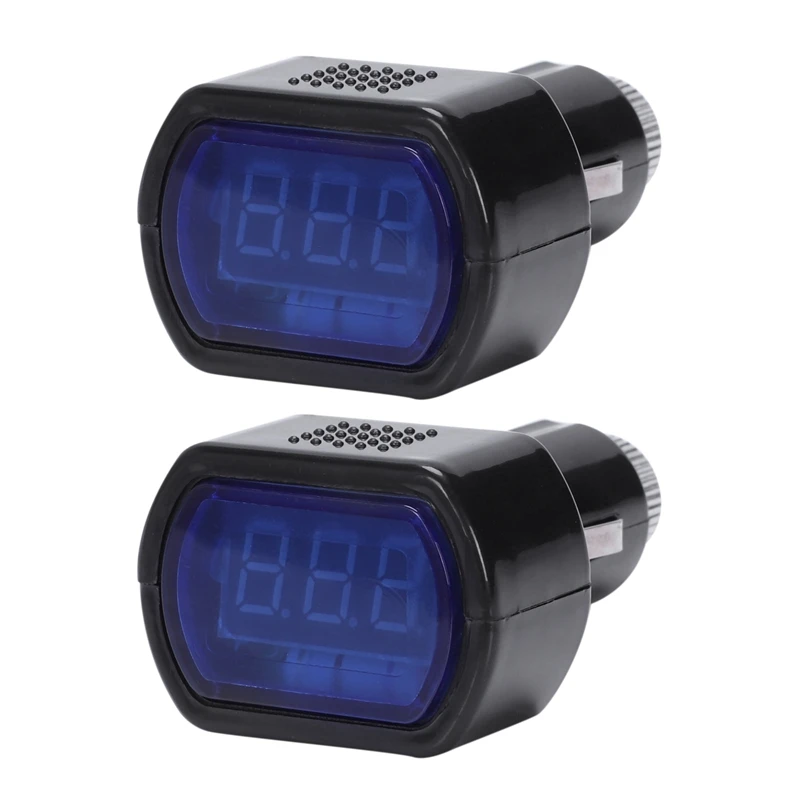 2X LCD Cigarette Lighter Voltage Digital Panel Meter Volt Voltmeter Monitor For Auto Car Truck
2X LCD Cigarette Lighter Voltage Digital Panel Meter Volt Voltmeter Monitor For Auto Car Truck