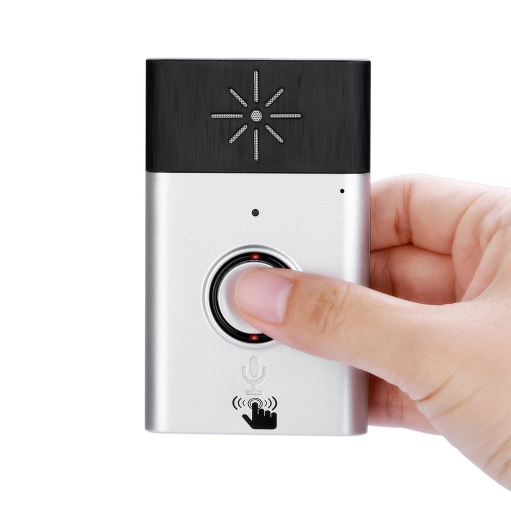 

1 to 3 H6 Wireless Voice Intercom Doorbell 300m Distance LED Indicator Door Bell Visitor Calling System