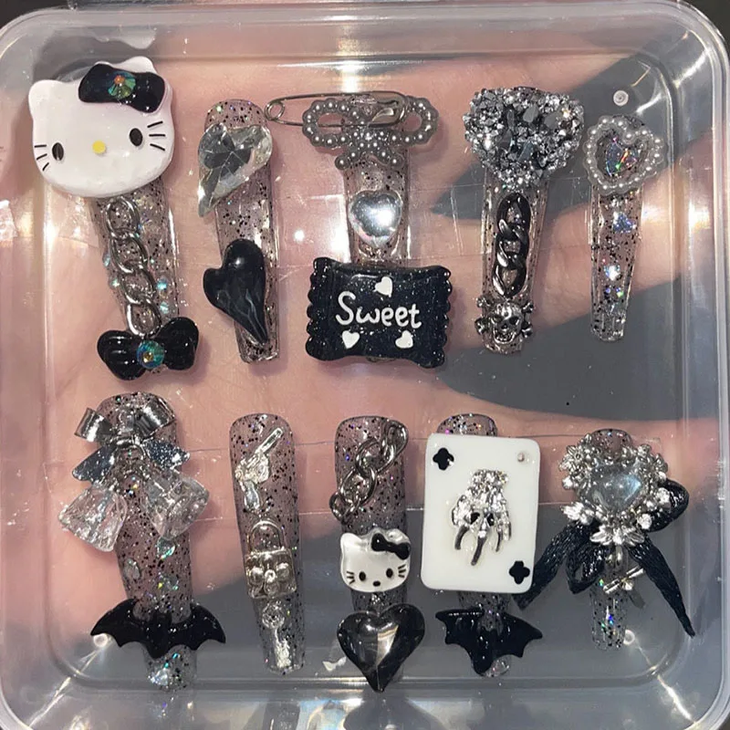 Kawaii Sanrios нашивки для ногтей Kuromi Hellokittys Cinnamoroll My Melody Kirby мультфильм аниме ногти ручной работы носить наклейки для взрослых детей
Kawaii Sanrios нашивки для ногтей Kuromi Hellokittys Cinnamoroll My Melody Kirby мультфильм аниме ногти ручной работы носить наклейки для взрослых детей
