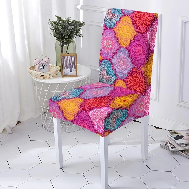 New Mandala Print Dining Chair Cover Strech Elastic Flower Chair Slipcover Seat Covers for Seat Covers Home Party Decoration
New Mandala Print Dining Chair Cover Strech Elastic Flower Chair Slipcover Seat Covers for Seat Covers Home Party Decoration
