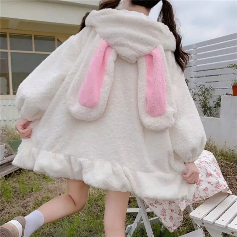 Rabbit Hooded Hoodie Tops Long Sleeve Oversize Tops Sweatshirt Coat Outerwear Fall Winter Women Bunny Ear Long Sleeve Coats
Rabbit Hooded Hoodie Tops Long Sleeve Oversize Tops Sweatshirt Coat Outerwear Fall Winter Women Bunny Ear Long Sleeve Coats