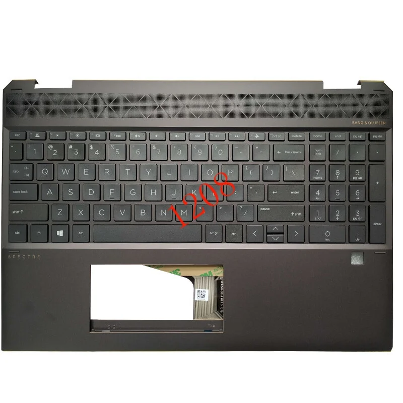 Клавиатура с подсветкой для HP Spectre 15-df1043dx 15-df1033dx 15-df1047nr 15-df1040nr