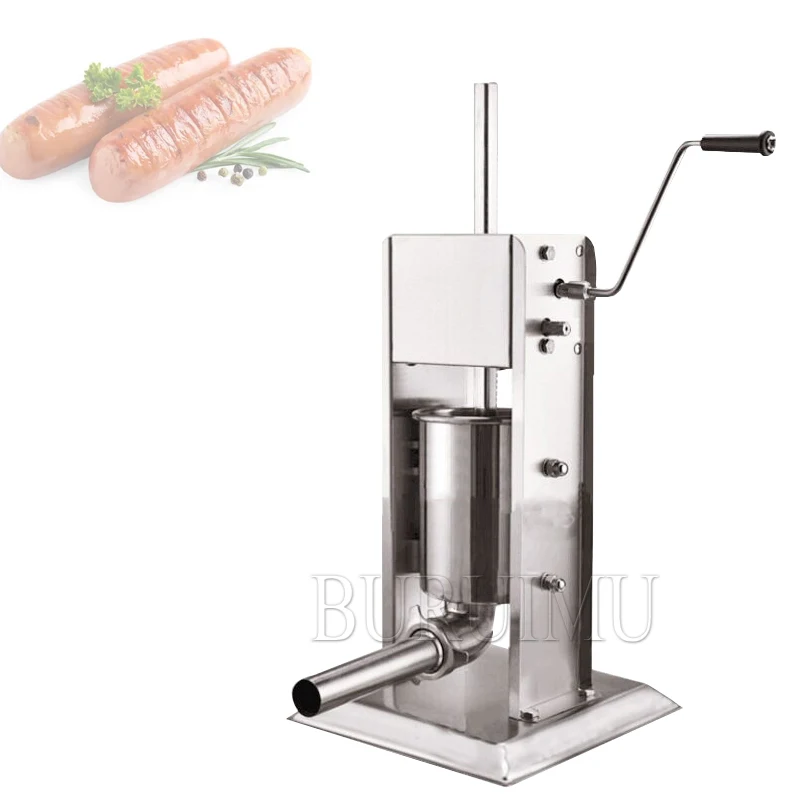 3/5/7LSausage ручная машина для наполнения колбасок из нержавеющей стали, машина для наполнения колбасок, наполнитель для сосисок, кухонный MeatT
3/5/7LSausage ручная машина для наполнения колбасок из нержавеющей стали, машина для наполнения колбасок, наполнитель для сосисок, кухонный MeatT