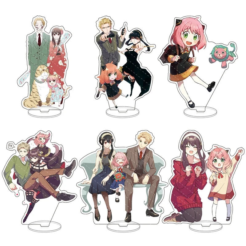 SPY×FAMILY Acrylic Keychain Yor Forger Anya Forger Acrylic Stand Figure Model Plate Holder Cake Topper Anime Desktop Gifts 1pcs
SPY×FAMILY Acrylic Keychain Yor Forger Anya Forger Acrylic Stand Figure Model Plate Holder Cake Topper Anime Desktop Gifts 1pcs