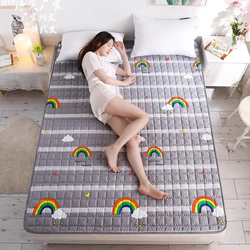 Student Mattress Topper Suitable for Student Dormitory Breathable Polyester Fiber Mattress Foldable Floor Tatami Single Double
Student Mattress Topper Suitable for Student Dormitory Breathable Polyester Fiber Mattress Foldable Floor Tatami Single Double