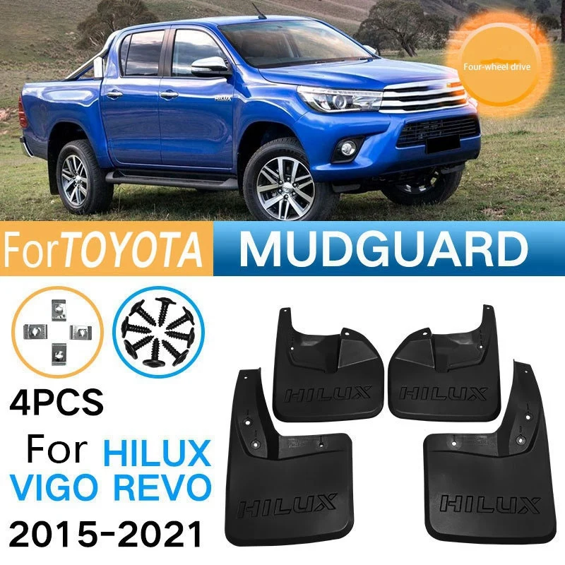 Брызговики для TOYOTA HILUX VIGO REVO 4X4 Trd 2016-2021 YC101083 
Брызговики для TOYOTA HILUX VIGO REVO 4X4 Trd 2016-2021 YC101083