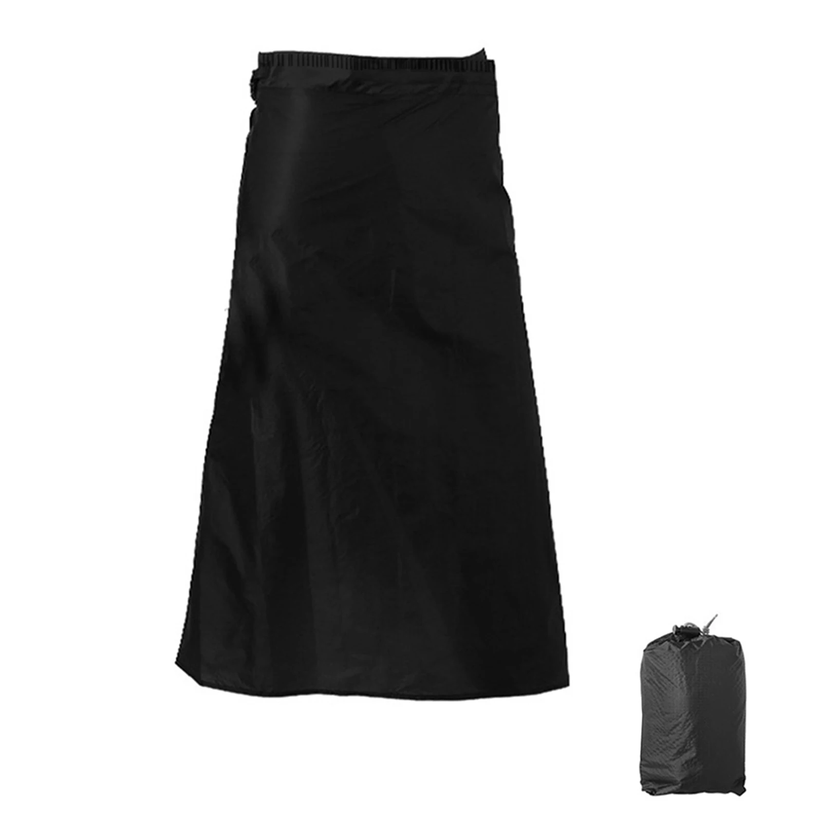 2023 New 1pcs Rain Skirt Gear 140*95cm/55.1*37.4in 40D Nylon Black Camping Fishing For 23.6-39.3in Waist Hiking
2023 New 1pcs Rain Skirt Gear 140*95cm/55.1*37.4in 40D Nylon Black Camping Fishing For 23.6-39.3in Waist Hiking